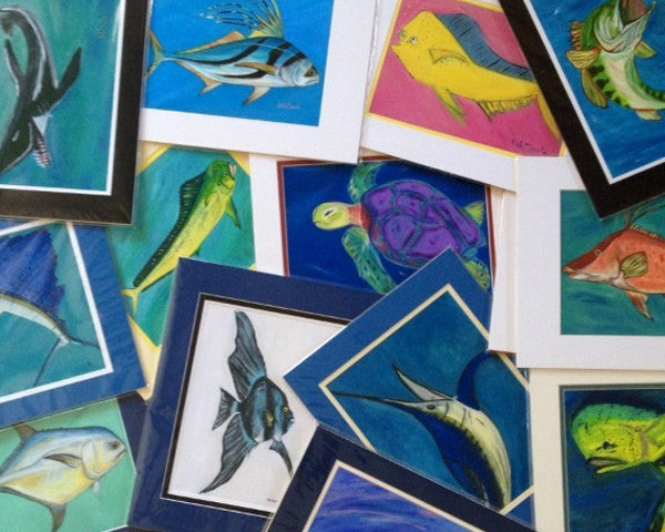 #MysteryFish - 11 x 14 Prints - FishZizzle