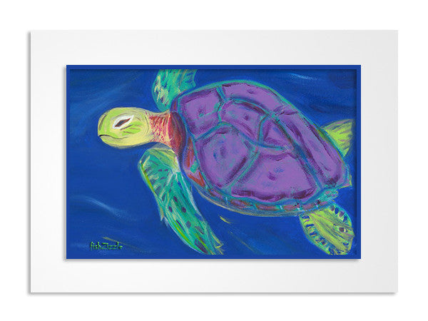 Sea Turtle Art Print - FishZizzle