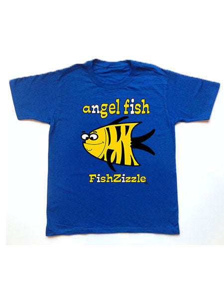 Angel Fish Kids T-Shirt - FishZizzle