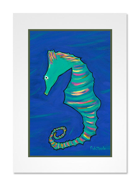 Seahorse Art Print - FishZizzle