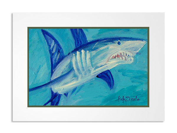 Shark Art Print - FishZizzle