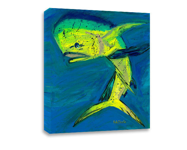 Mahi Mahi Fish Canvas Art - FishZizzle