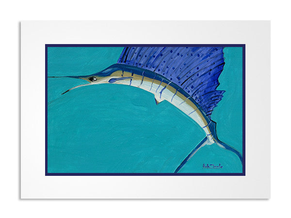 Sailfish Art Print - FishZizzle