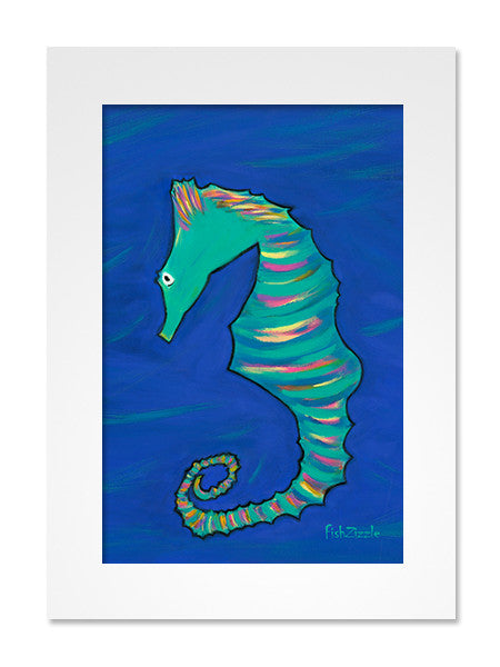 Seahorse Art Print - FishZizzle