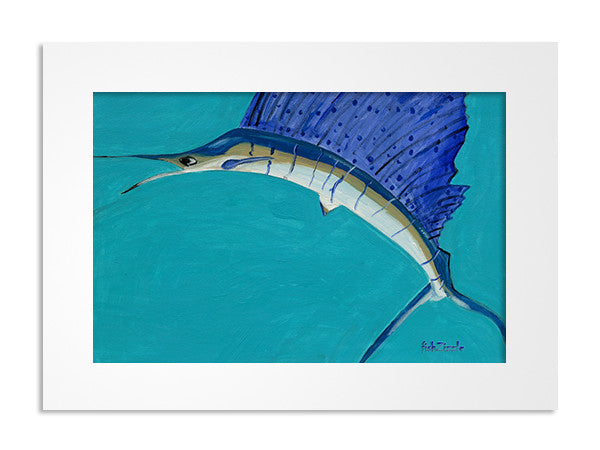 Sailfish Art Print - FishZizzle