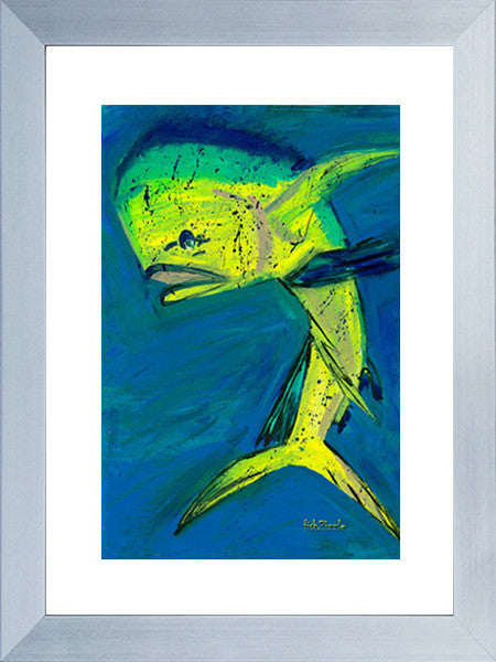 Mahi Mahi Fish Art Framed - FishZizzle