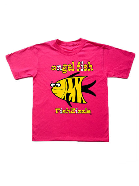 Angel Fish Kids T-Shirt - FishZizzle