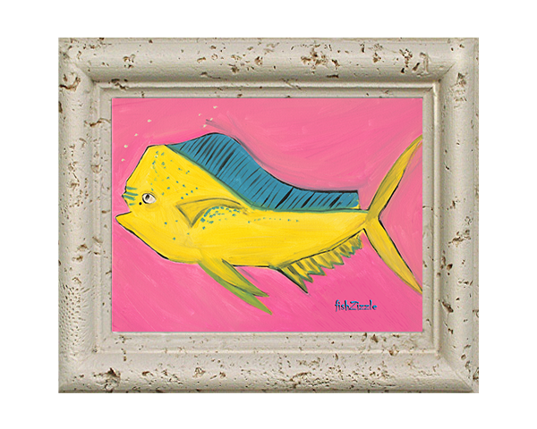 Mahi Mahi Fish Tile Art - FishZizzle