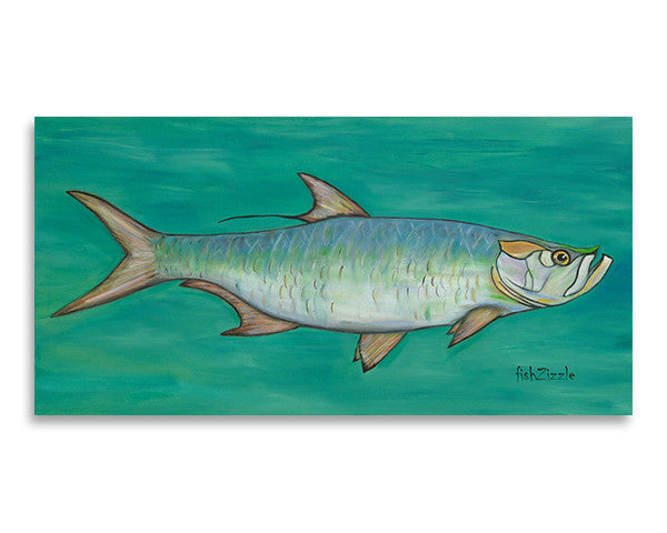 Tarpon Fish Art Print - FishZizzle