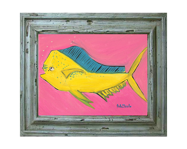 Mahi Mahi Fish Tile Art - FishZizzle