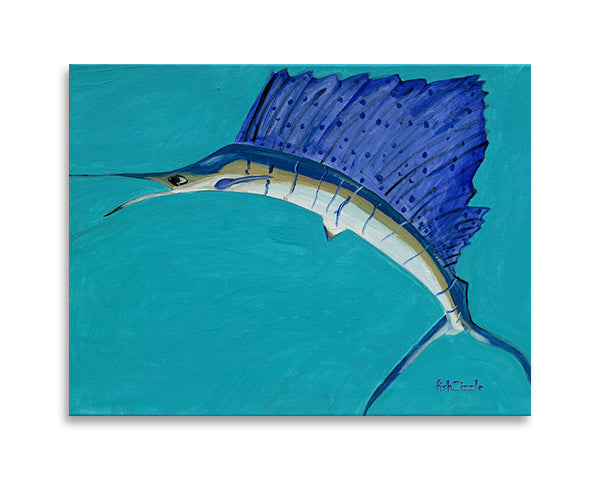 Sailfish Art Print - FishZizzle