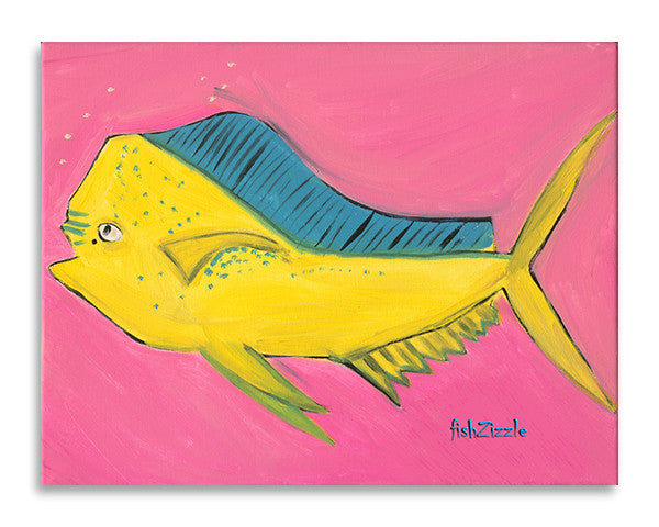 Mahi Mahi Fish Art Print - FishZizzle