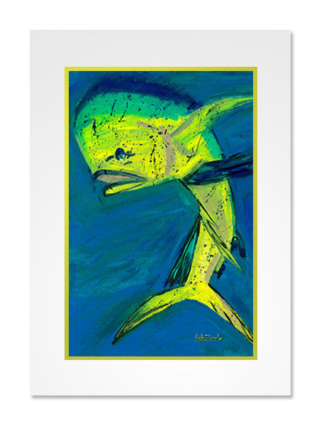 Mahi Mahi Fish Art Print - FishZizzle