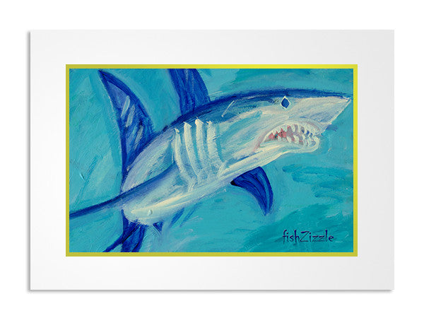 Shark Art Print - FishZizzle
