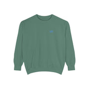Salt Christmas crewneck — Light Green — Front — aqua crown