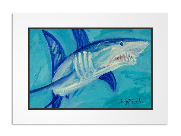 Shark Art Print - FishZizzle