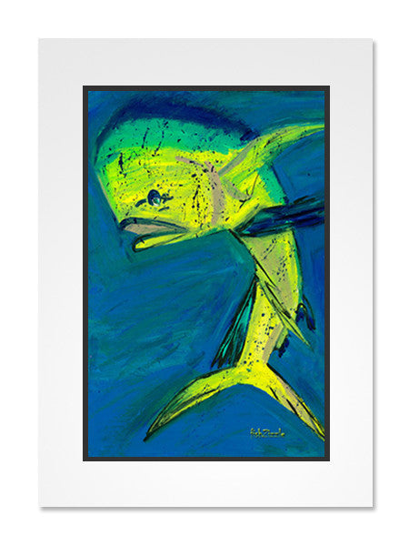 Mahi Mahi Fish Art Print - FishZizzle