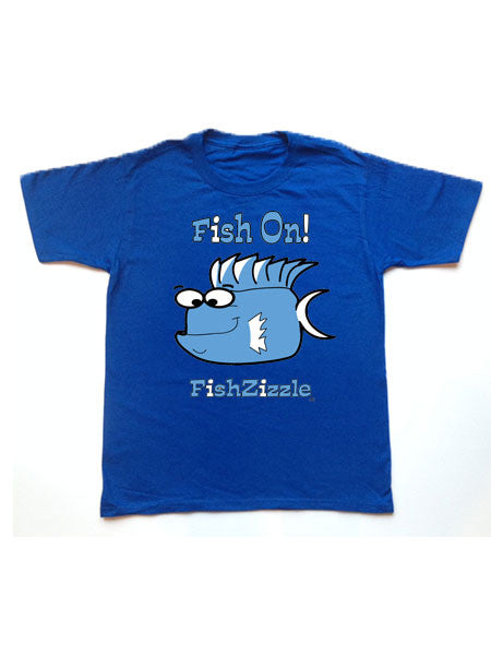 Fish On FishZizzle Youth T-Shirts - FishZizzle