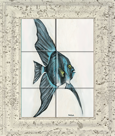 Reef Fish Tile Art - FishZizzle