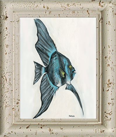 Reef Fish Tile Art - FishZizzle