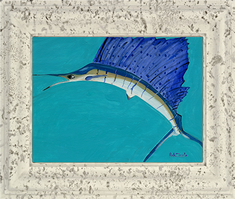 Sailfish Tile Art - FishZizzle
