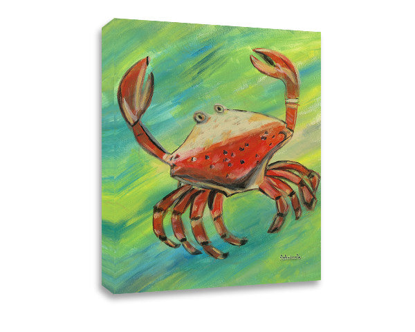 Crab Canvas Art - FishZizzle