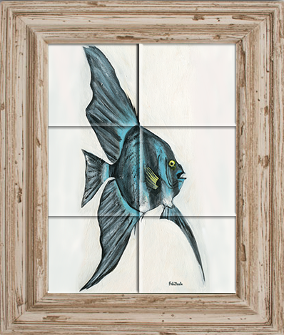 Reef Fish Tile Art - FishZizzle