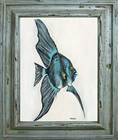 Reef Fish Tile Art - FishZizzle