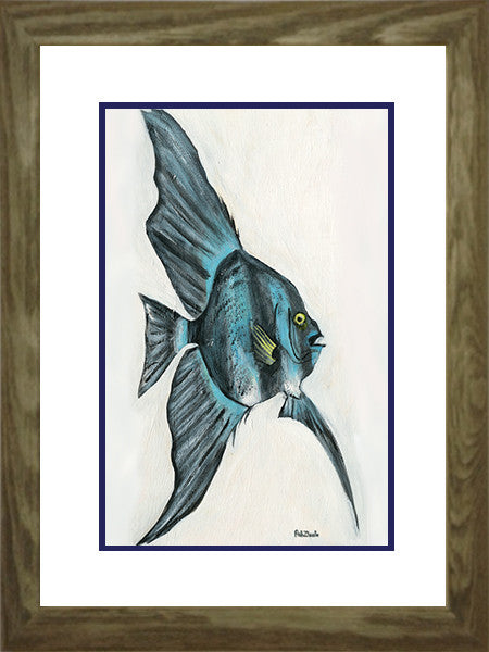 Reef Fish Art Framed - FishZizzle