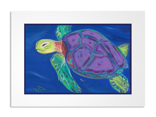 Sea Turtle Art Print - FishZizzle