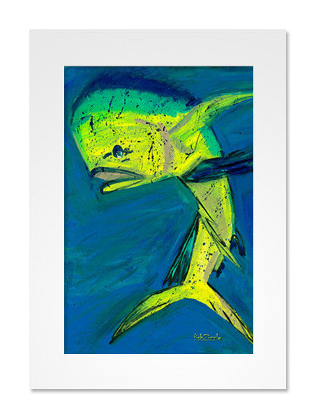 Mahi Mahi Fish Art Print - FishZizzle