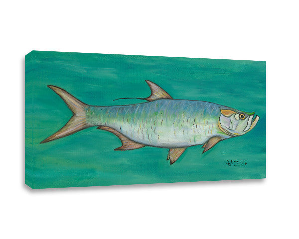 Tarpon Canvas Art - FishZizzle