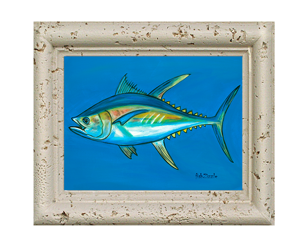 Tuna Fish Tile Art - FishZizzle