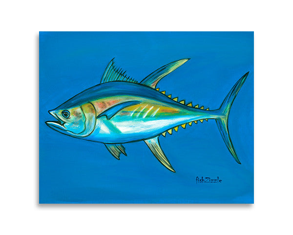 Tuna Fish Art Print - FishZizzle