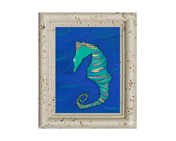 Seahorse Tile Art - FishZizzle