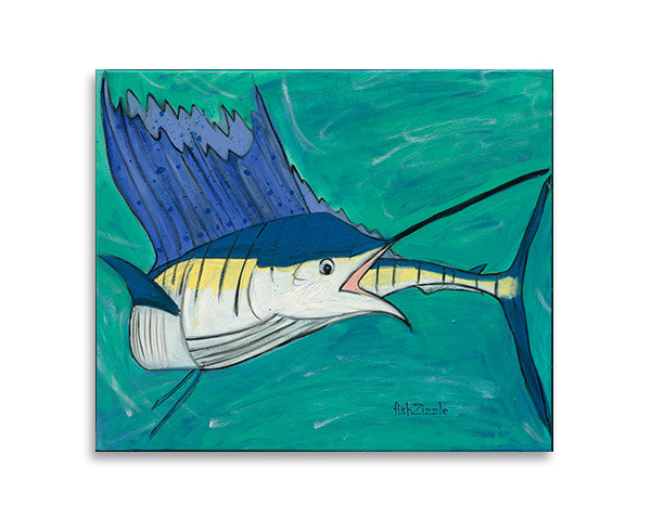 Marlin Fish Art Print - FishZizzle