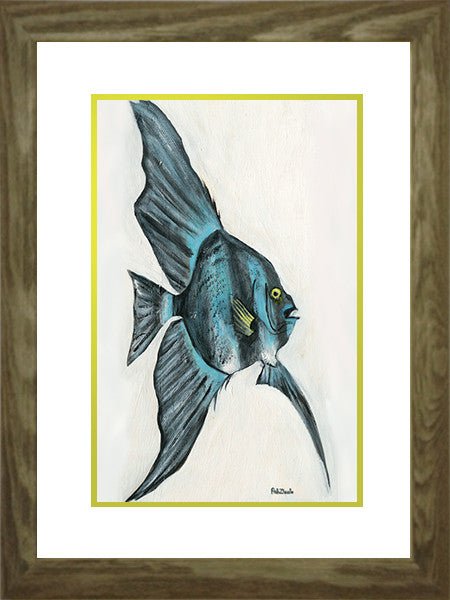 Reef Fish Art Framed - FishZizzle