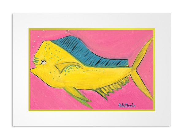 Mahi Mahi Fish Art Print - FishZizzle