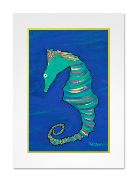 Seahorse Art Print - FishZizzle