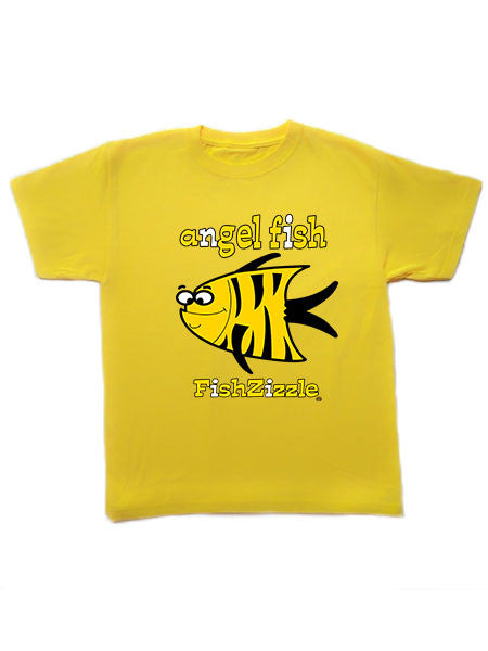 Angel Fish Kids T-Shirt - FishZizzle